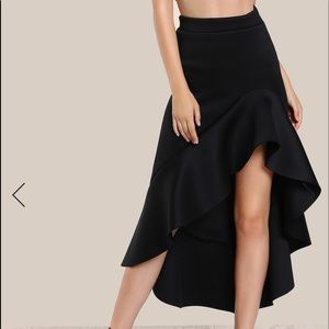 Hi low skirt